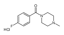 (4-fluorophenyl)-(4-methylpiperazin-1-yl)methanone,hydrochloride结构式