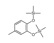 trimethyl-(4-methyl-2-trimethylsilyloxyphenoxy)silane结构式