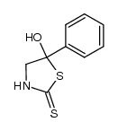 5-hydroxy-5-phenyl-thiazolidine-2-thione Structure