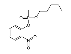 1-[methyl(pentoxy)phosphoryl]oxy-2-nitrobenzene结构式