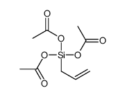 [diacetyloxy(prop-2-enyl)silyl] acetate Structure