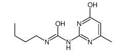 1-butyl-3-(6-methyl-4-oxo-1H-pyrimidin-2-yl)urea Structure