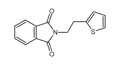 2-[2-(2-thienyl)ethyl]-1H-Isoindole-1,3(2H)-dione结构式