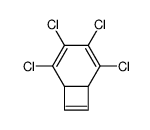 2,3,4,5-tetrachlorobicyclo[4.2.0]octa-2,4,7-triene Structure