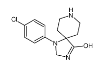 1-(4-chlorophenyl)- 1,3,8-triazaspiro[4.5]decan-4-one Structure