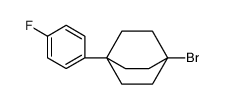 4-bromo-1-(4-fluorophenyl)bicyclo[2.2.2]octane结构式