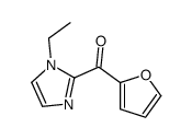 (1-ethylimidazol-2-yl)-(furan-2-yl)methanone Structure