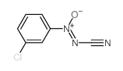 Diazenecarbonitrile,2-(3-chlorophenyl)-, 2-oxide结构式