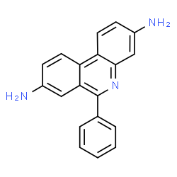 3,8-diamino-6-phenyl-phenanthridine Structure