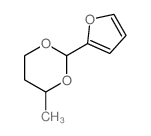 1,3-Dioxane,2-(2-furanyl)-4-methyl- structure