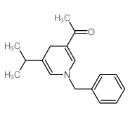 Ethanone,1-[1,4-dihydro-5-(1-methylethyl)-1-(phenylmethyl)-3-pyridinyl]-结构式