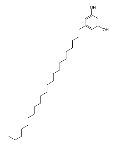 5-docosylbenzene-1,3-diol Structure