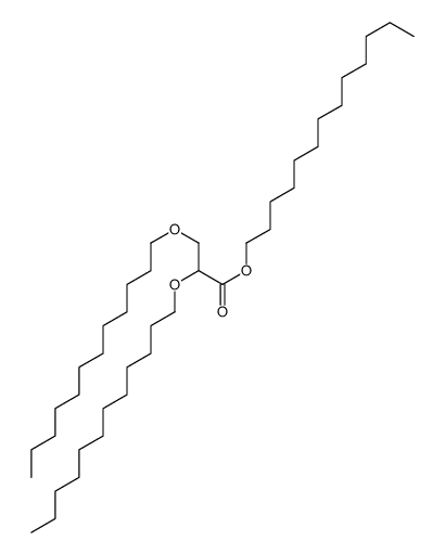 tridecyl 2,3-didodecoxypropanoate Structure