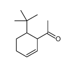 1-(6-tert-butylcyclohex-2-en-1-yl)ethanone结构式