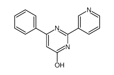 6-phenyl-2-pyridin-3-yl-1H-pyrimidin-4-one Structure