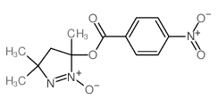 (3,5,5-trimethyl-2-oxido-4H-pyrazol-3-yl) 4-nitrobenzoate structure