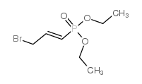 (E)-3-bromo-1-diethoxyphosphorylprop-1-ene Structure