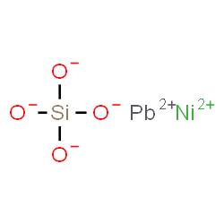 Silicic acid, Lead nickel salt structure