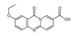 2-ethoxy-11-oxopyrido[2,1-b]quinazoline-8-carboxylic acid结构式