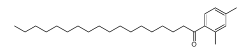 1-(2,4-dimethyl-phenyl)-octadecan-1-one结构式