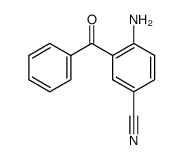 4-Amino-3-benzoylbenzonitrile结构式