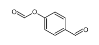 (4-formylphenyl) formate结构式