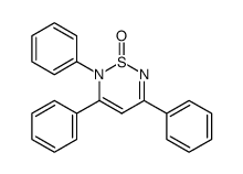 2,3,5-triphenyl-2H-[1,2,6]thiadiazine 1-oxide结构式