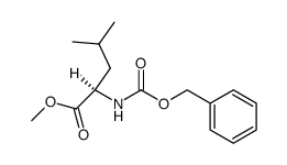 Cbz-D-Leu-OMe Structure