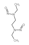 N,N′-DIETHYL-N,N′-DINITROSOETHYL-ENEDIAMINE结构式