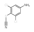 3,5-Dichloro-4-thiocyanatoaniline Structure