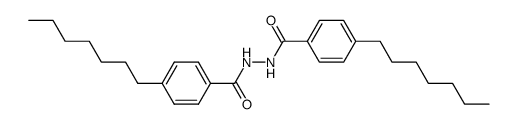 N,N'-Bis-[4-heptyl-benzoyl]-hydrazin结构式