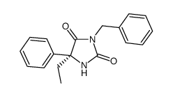 (+)-N-3-Benzyl Nirvanol Structure