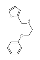 2-Phenoxy-N-(2-thienylmethyl)-1-ethanamine structure