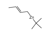 but-2-en-1-yl(tert-butyl)zinc Structure