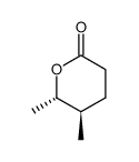 trans-γ,δ-dimethyl-δ-valerolactone Structure