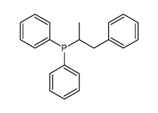 diphenyl(1-phenylpropan-2-yl)phosphane Structure