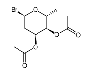 3,4-Di-O-acetyl-α-D-digitoxosylbromid结构式