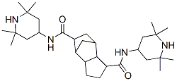 octahydro-N,N'-bis(2,2,6,6-tetramethyl-4-piperidyl)-4,7-methano-1H-indene-5,-dimethylamine结构式