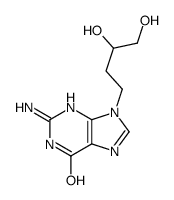 9-(3,4-dihydroxybutyl)guanine Structure