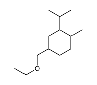 2-(ethoxymethyl)-5-methyl-7-(1-methylethyl)bicyclo[2.2.2]octane结构式
