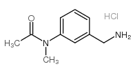 N-[3-(AMINOMETHYL)PHENYL]-N-METHYLACETAMIDEHYDROCHLORIDE structure