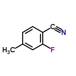 2-Fluoro-4-methylbenzonitrile structure