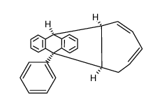 9-Phenyl-9,10,12,13-tetrahydro-11H-9,10[1',2']-endo-cycloheptanthracen Structure
