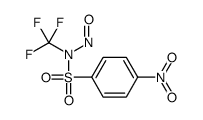 4-nitro-N-nitroso-N-(trifluoromethyl)benzenesulfonamide Structure