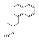 1-(1-naphthyl)-2-propanone oxime结构式