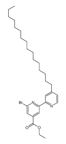ETHYL 6-BROMO-4'-HEXADECYL-2,2'-BIPYRIDINE-4-CARBOXYLATE picture