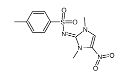 1,3-dimethyl-2-tosylimino-4-nitroimidazoline结构式