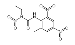 N-ethyl-N'-(2-methyl-4,6-dinitro-phenyl)-N-nitro-urea Structure