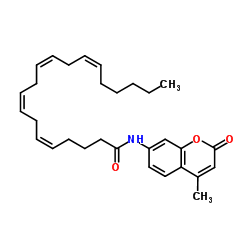 AMC Arachidonoyl Amide structure