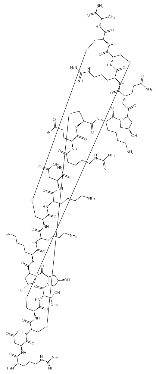 m-Conotoxin GIIIA Structure